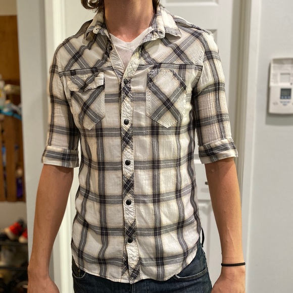 All Saints Other - All Saint Short Sleeve Western Style Shirt All Saints Other - All Saint Short Sleeve Western Style Shirt